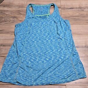 Tangerine Blue and Green Women's Tank Top Size Xxl